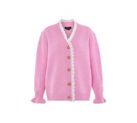 faina Cárdigan rosa / blanco M-L EUR