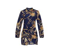 faina Vestido de gala beige claro / navy / caramelo / pueblo 36 beige claro / navy / caramelo / pueblo