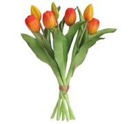 FAINCA 7 Piezas Tulipanes Flores Artificiales Decoracion Artificiales