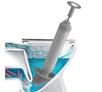 FAINCA Desatascador WC, Desatascador Tuberias, Desatascador WC a Presion, Desatascador De Inodoro De Alta Presión, Desatascador, para Desagüe de Baño, Inodoro, BañEras（Grigio）