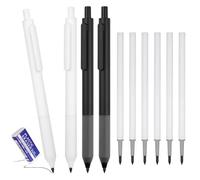 FainFun Lápices Sin Tinta Lápiz, 4 Piezas Eterno, Fácil de Borrar, Reutilizable para Niños, Bolígrafo Eterno