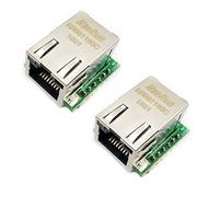 FainWan 2 unidades USR-ES1 W5500 Chip nuevo SPI a LAN Ethernet convertidor TCP/IP módulo compatible con Ar-duino