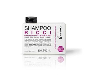 Faipa Three Shampoo Ricci Curling with Pure Rice Bran Oil Without SLS-SLES Parabens 300ml