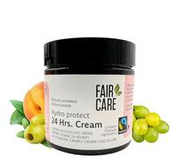 FAIR CARE FAIRTRADE - Crema facial 24 horas - Cuidado facial con albaricoque, oliva y uva, hidratante y nutritiva, adecuada para todo tipo de pieles