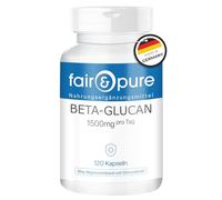 Fair & Pure® - Betaglucano 1500mg en Cápsulas - Beta-Glucano de Avena natural - Alta pureza - 120 Cápsulas