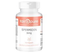 Fair & Pure® - Espermidina 6 mg - 150 cápsulas - de extracto de germen de trigo - Alta dosis - Biodisponible - Calidad alemana