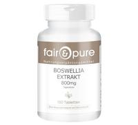 Fair & Pure Extracto de boswellia, dosis diaria de 800 mg, 150 comprimidos, extracto de incienso, complemento alimenticio vegano sin estearato de magnesio, fabricado en Alemania