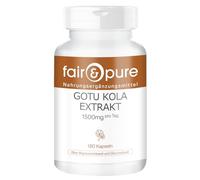 Fair & Pure® - Extracto de centella asiática 1500 mg - 180 cápsulas - Centella asiatica - con vitamina C y zinc - vegano - alta dosis