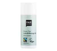 Fair Squared Gel lubricante y de masaje con té verde (150 ml) - vegano y de comercio justo