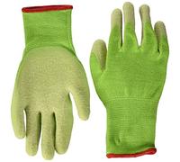 FAIR SQUARED Guantes de jardín, tamaño S, 1 par, Negro, Talla Única