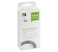 Preservativos veganos Fair Squared Max Perform - Paquete de 10