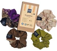 FAIR SQUARED Scrunchies Set - 4 unidades FAIR SQUARED