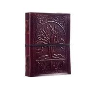 Fair Trade Tree Of Life Design Leather Journal