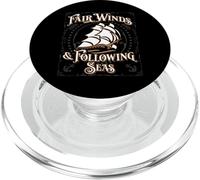 Fair Winds and Following Seas - Frase Naval temática náutica PopSockets PopGrip para MagSafe