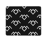 FAIRAH Twin Peaks - Alfombrilla de mouse con base de bloqueo de goma antideslizante y resistente al desgaste, cómoda al tacto