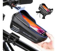Faireach bolsa para cuadro de bicicleta con parasol 3D, resistente al agua, soporte para móvil, para manillar, pantalla táctil de 0,25 mm