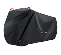 Faireach Funda para Bicicleta Exterior para 1-2 Bicicletas,Oxford Cubierta Protector Impermeable contra Lluvia UV Polvo para Montaña Carretera con Cinturón,200x110x70cm 210D Negro