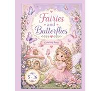 fairies and butterflies: coloring book