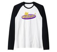Fairly OddParents Classic Color Show Logo Retro Cartoon Camiseta Manga Raglan