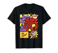 Fairly OddParents Crimson Chin Comic Book Panels Cartoon Camiseta
