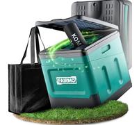 FAIRMO WC Portátil Plegable para Adultos - Inodoro Portátil de Camping sin Químicos - Baño Seco con Tapa + Bolsa de Transporte + 12 Bolsas - Ideal para Camper, Emergencias, Coche, Viajes y Furgoneta
