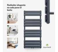 Fairmont 50 x 107 Radiador 509 W Agua caliente 4 toalleros 1/2"