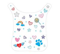 Fairsailrain Pet Luminous Clothes, LED Color Light Dog Glowing Costume, Adjustable Polyester Pet Coat, for Large Medium Small Cats Dogs No Batteries Included (L)
