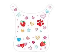 Fairsailrain Pet Luminous Clothes, LED Color Light Dog Glowing Costume, Adjustable Polyester Pet Coat, for Large Medium Small Cats Dogs No Batteries Included (M)