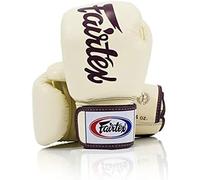 Fairtex BGV19 Deluxe - Guantes Ajustados (Caqui, 14 onzas)