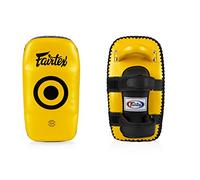 Fairtex Cojín Muay Thai MMA Curvi para Puñetazos, Bloqueo, Patadas | Guantes Ligeros y Amortiguadores | Relleno Adicional para Sparring en Kickboxing y Defensa Personal (Estándar/Oro/Negro)