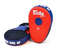 Fairtex FMV13 Maximized Focus Mitts Punch Muay Thai MMA Pads Equipment Thai Boxing Pad Thai (rojo)