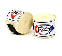 Fairtex!! HW2 - Vendas de algodón para boxeo (4,5 m), color crema