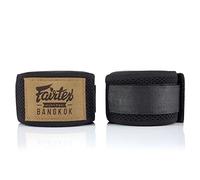 Fairtex HW4 - Vendas elásticas para manos, color negro, 457 cm