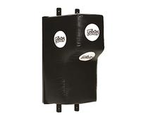 Fairtex Uppercut & Hook Wall Unit, Leather Wall Mount Hook and Uppercut Punching Bag - Wall Mounted Boxing Bag for Muay Thai, MMA, Kickboxing