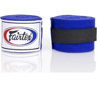 Fairtex Vendas de Boxeo HW2: ¡Confort y Estilo para Todo Luchador. Protege Muñecas y Nudillos con Elegancia, Disponibles en Varias Longitudes y Colores.-(120/Azul)