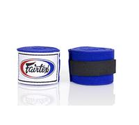 Fairtex Vendas de Boxeo HW2: ¡Confort y Estilo para Todo Luchador. Protege Muñecas y Nudillos con Elegancia, Disponibles en Varias Longitudes y Colores.-(120/Azul)