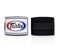 Fairtex Vendas de Boxeo HW2: ¡Confort y Estilo para Todo Luchador. Protege Muñecas y Nudillos con Elegancia, Disponibles en Varias Longitudes y Colores.-(180/Negro)