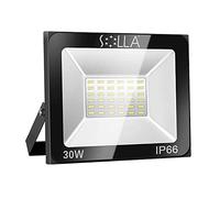 FairUo Lámparas de Pared, 30 Vatios Spotlights Led Al Aire Libre Spotlight Ip66 Impermeable Calle Luz de Calle Colgando Torre Luz Malancelo Outdoor Garden Luz Fútbol Baloncesto Fábrica Lámpara de Pare