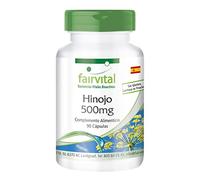 Fairvital | Hinojo 500mg- Foeniculum vulgare - VEGANO - Dosis alta - 90 Cápsulas - Calidad Alemana