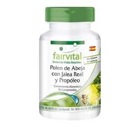 Fairvital | Polen de Abeja con Jalea Real y Propóleos - Dosis elevada - 90 Comprimidos - Calidad Alemana