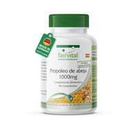 fairvital Propóleo de abeja 1000mg, extracto natural de resina de abeja, con un 3% de galangina, ALTA DOSIS, 90 comprimidos