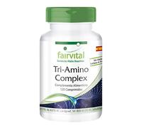 Fairvital | Tri-Amino-Complex - Complejo de Aminoácidos VEGANO - L-Arginina + Lisina + Ornitina - 120 Comprimidos - Calidad Alemana