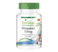 fairvital Ubiquinol 50mg, 60 LiCaps®, Kaneka QH, coenzima Q10 activa