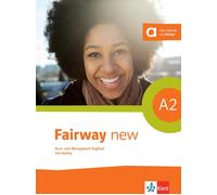 Fairway A2 New/Kurs- Und Ubungsbuch Mit Audios - (German Import) Book NUEVO