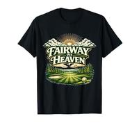 Fairway To Heaven Golf - Vintage Retro para Golfistas Hombre Cueva Camiseta