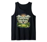 Fairway To Heaven Golf - Vintage Retro para Golfistas Hombre Cueva Camiseta sin Mangas