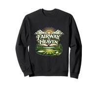 Fairway To Heaven Golf - Vintage Retro para Golfistas Hombre Cueva Sudadera