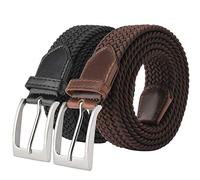 Fairwin Cinturón Hombre, Cinturón Mujer, Cinturón Elásticos de Hombre, Cinturón Elásticos de Mujere, Unisex Casual Tejido Cinturon Trenzado, Cinturones Elásticos Tejidos para Jeans