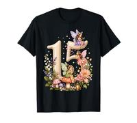 Fairy 15 Years Old Birthday Girl 15th Birthday Fairy Theme Camiseta