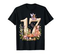 Fairy 17 Years Old Birthday Girl 17th Birthday Fairy Theme Camiseta